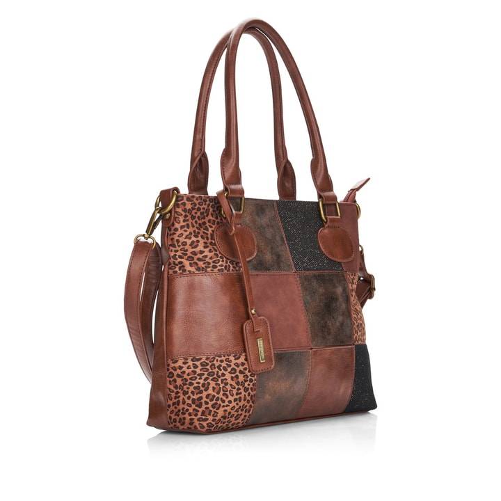 Remonte Artikelnummer Q0708-24 remonte Shopper espressobraun-schwarz Fabrikladen