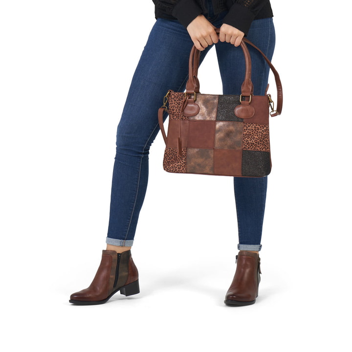 Remonte Artikelnummer Q0708-24 remonte Shopper espressobraun-schwarz Fabrikladen