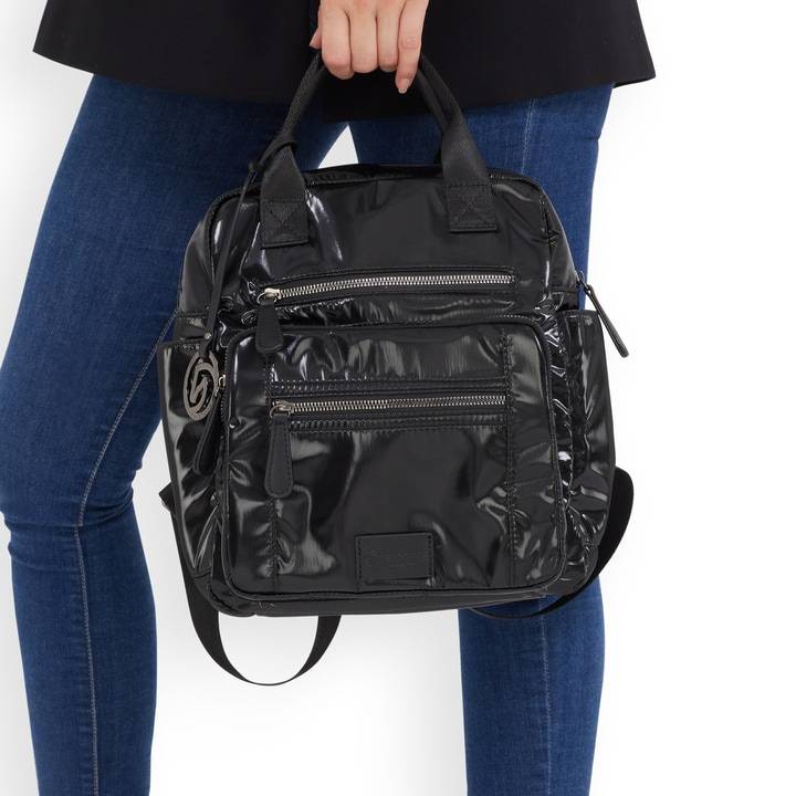 Remonte Artikelnummer Q0520-01 remonte Rucksack glanzschwarz Günstiger Verkauf