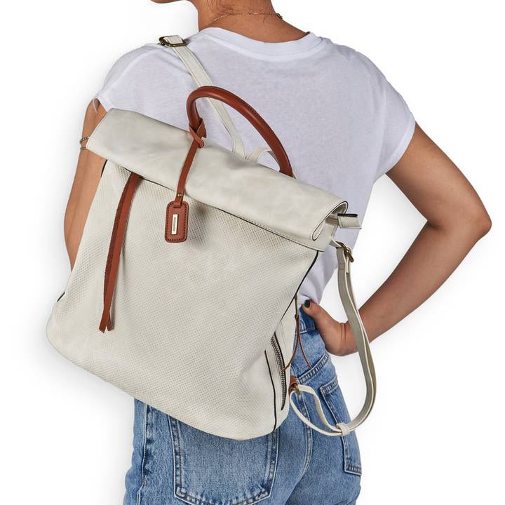 Remonte Artikelnummer Q0507-80 remonte Rucksack platingrau Blitzverkäufe