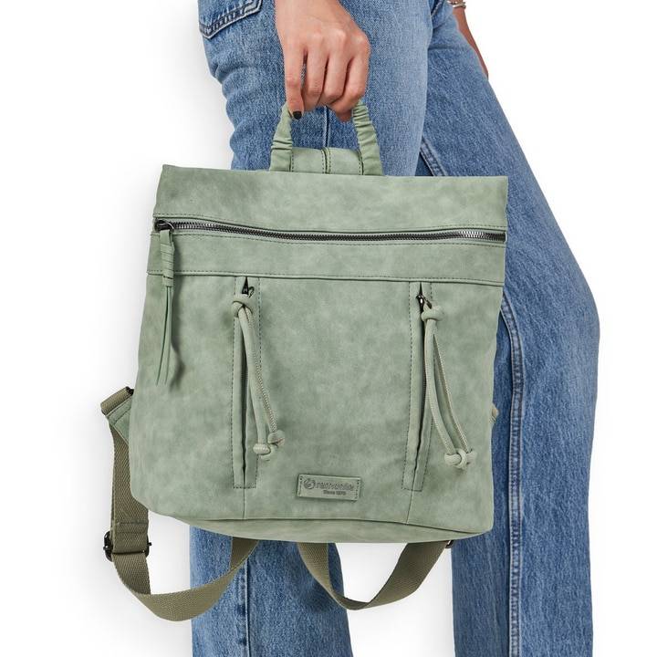 Remonte Artikelnummer Q0523-52 remonte Rucksack grüngrau Kostenloser Versand