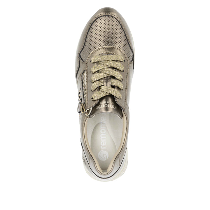 Remonte Artikelnummer D1G00-90 remonte Damen Sneaker bronze-metallic Sonderangebot