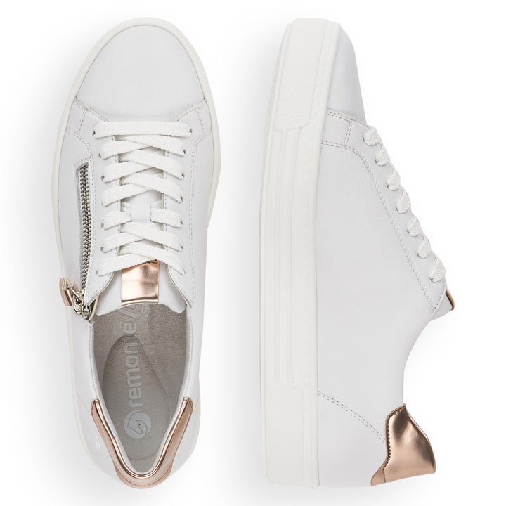Remonte Artikelnummer D0903-81 remonte Damen Sneaker edelweiß-metallic Versandkostenfrei