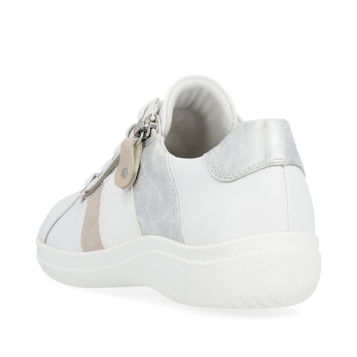 Remonte Artikelnummer D1E00-81 remonte Damen Schnürschuhe blütenweiß-metallic Begrenztes Angebot
