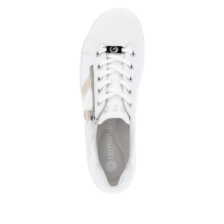 Remonte Artikelnummer D1E00-81 remonte Damen Schnürschuhe blütenweiß-metallic Begrenztes Angebot