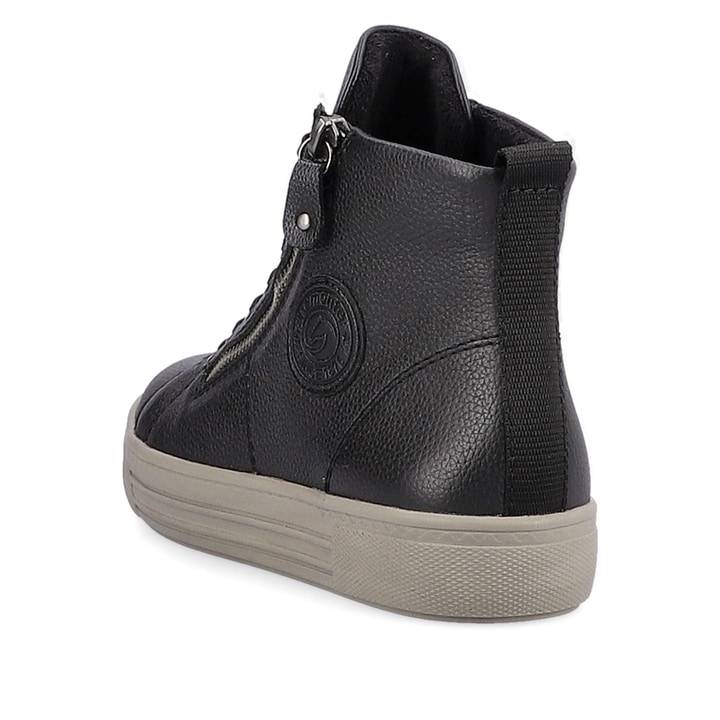 Remonte Artikelnummer D0972-01 remonte Damen Schnürschuhe nachtschwarz Sonderangebote