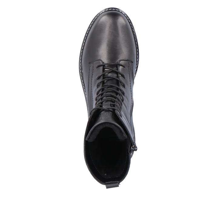 Remonte Artikelnummer D2278-01 remonte Damen Schnürstiefel mitternachtsschwarz Tiefpreis