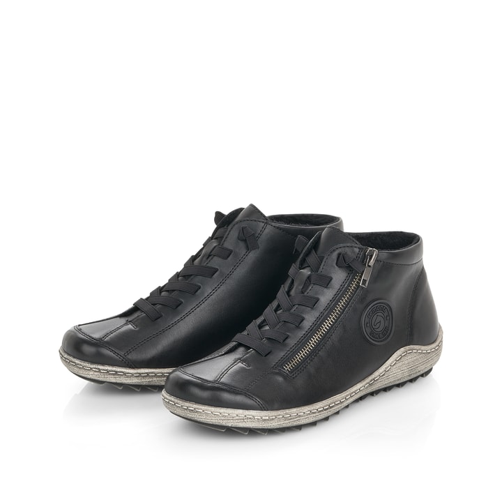 Remonte Artikelnummer R1498-01 remonte Damen Schnürschuhe tiefschwarz