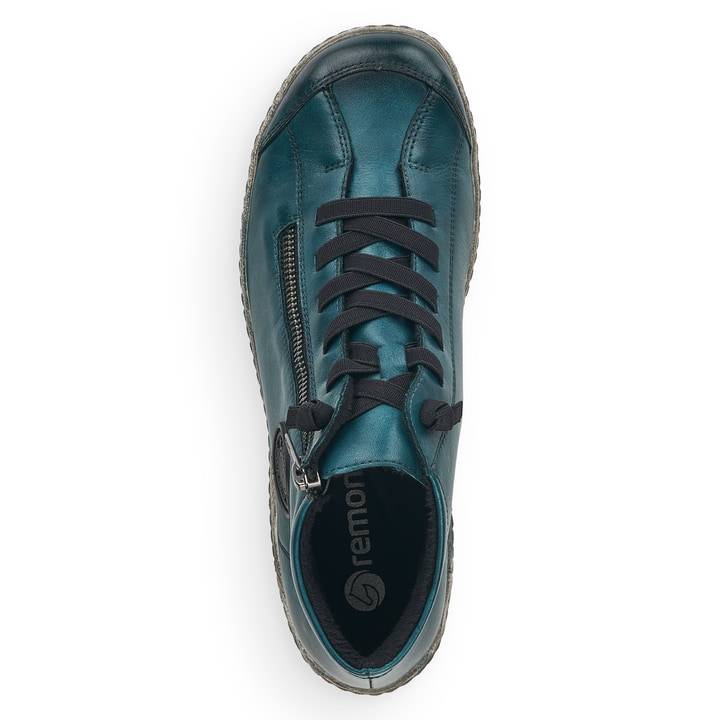 Remonte Artikelnummer R1498-12 remonte Damen Schnürschuhe petrol Sonderangebot der Fabrik