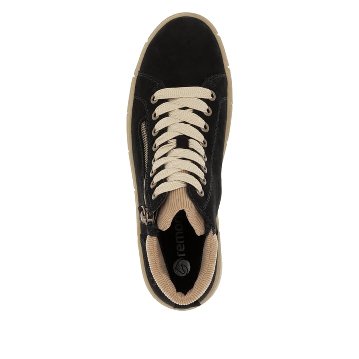 Remonte Artikelnummer D1T70-03 remonte Damen Sneaker tiefschwarz 50% Rabatt mit kostenlosem Versand