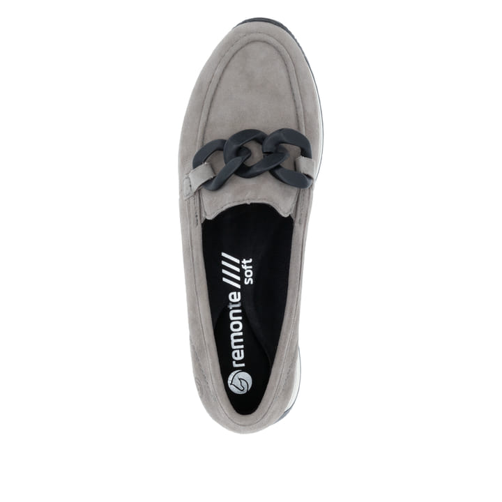 Remonte Artikelnummer D0H10-42 remonte Damen Loafers hellgrau Clearance-Verkauf