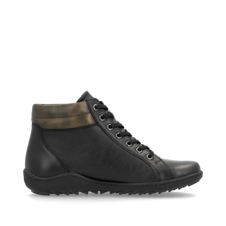 Remonte Artikelnummer R1458-03 remonte Damen Schnürschuhe schwarz-rostbraun Kostenloser Versand international
