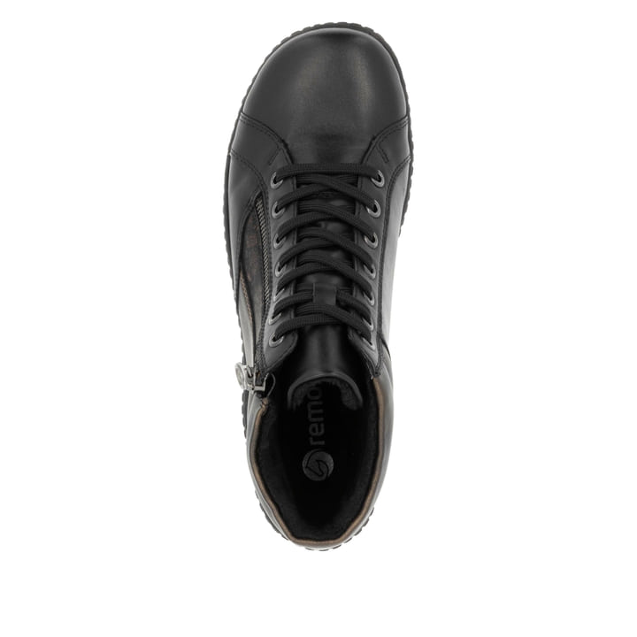 Remonte Artikelnummer R1458-03 remonte Damen Schnürschuhe schwarz-rostbraun Kostenloser Versand international