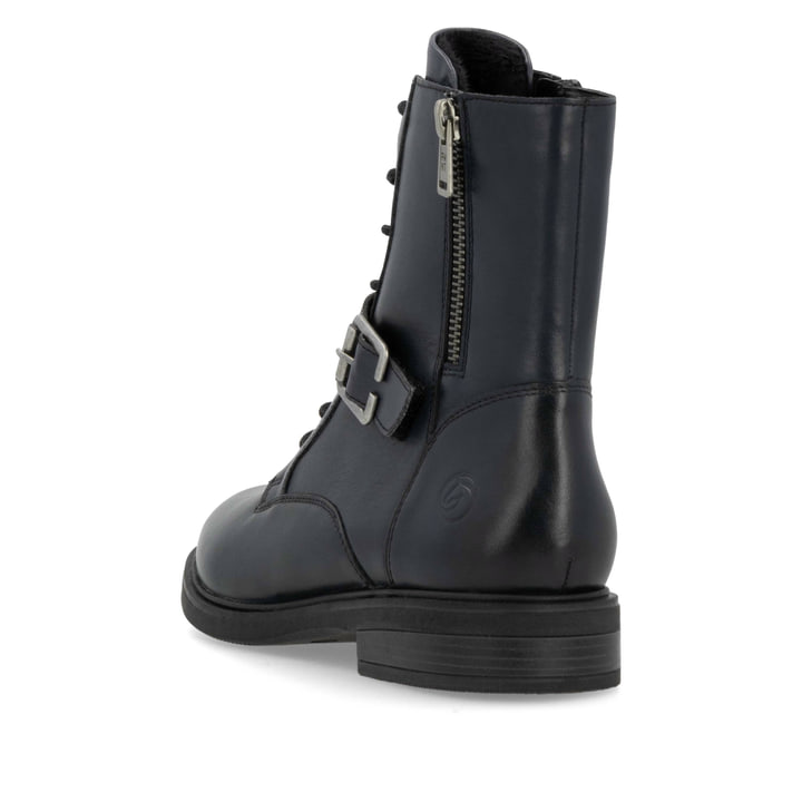 Remonte Artikelnummer D1U70-14 remonte Damen Biker Boots stahlblau Speichern exportieren