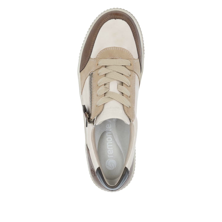 Remonte Artikelnummer D0701-60 remonte Damen Schnürschuhe hellbeige Auslauf