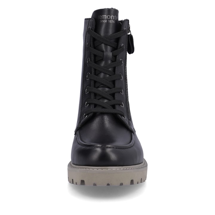 Remonte Artikelnummer D8667-01 remonte Damen Schnürstiefel asphaltschwarz Kostenloser Versand