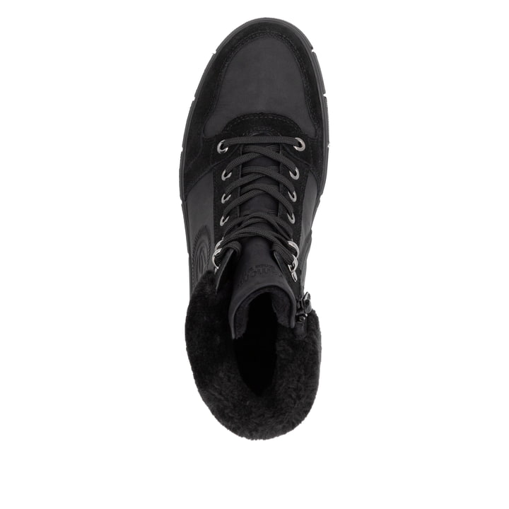 Remonte Artikelnummer D1T74-00 remonte Damen Schnürstiefel nachtschwarz Rabatt