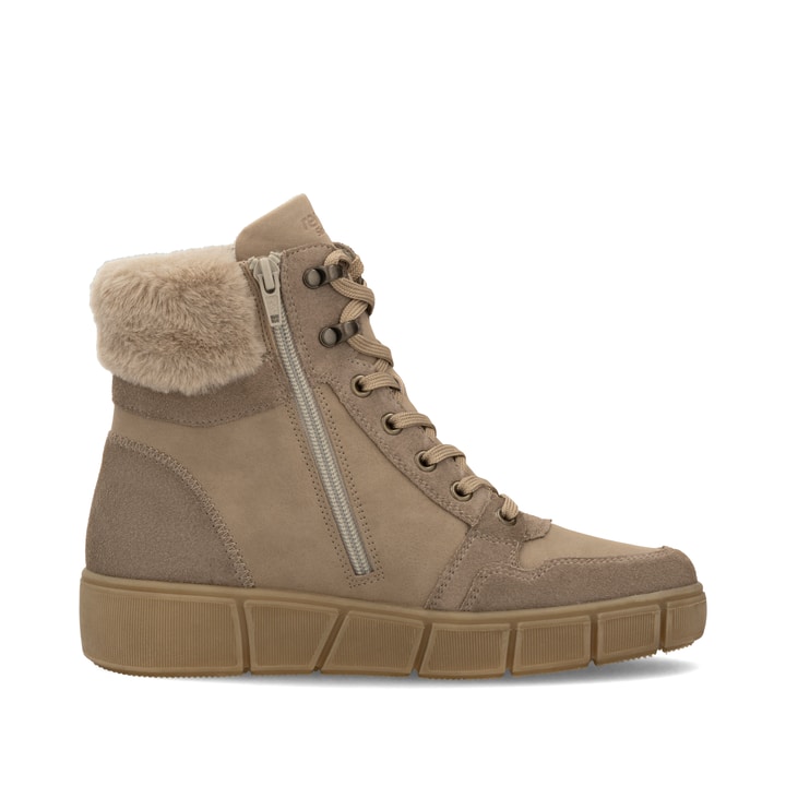 Remonte Artikelnummer D1T74-20 remonte Damen Schnürstiefel braunbeige Großer Ausverkauf