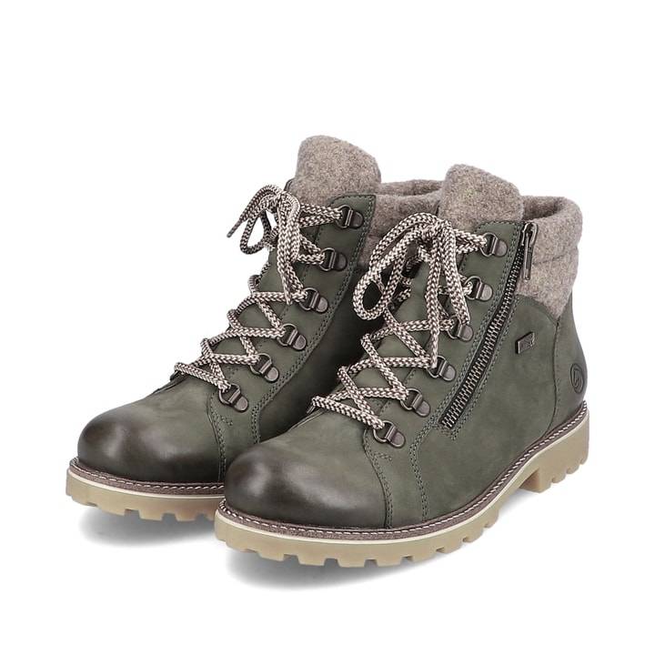 Remonte Artikelnummer D7478-54 remonte Damen Schnürstiefel khakigrün Flash Sale