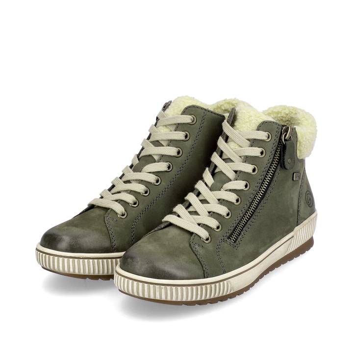 Remonte Artikelnummer D0770-54 remonte Damen Schnürschuhe tannengrün