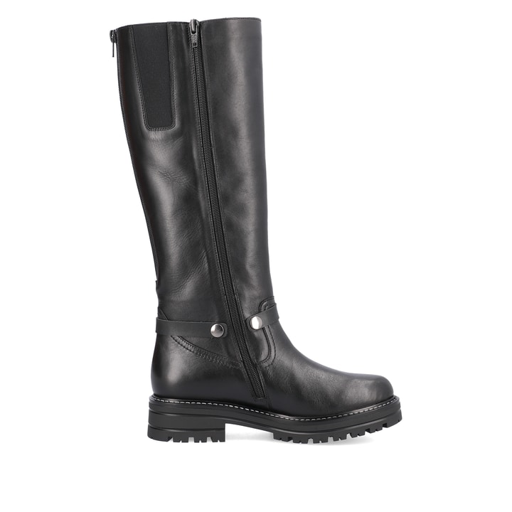 Remonte Artikelnummer D2282-01 remonte Damen Hochschaftstiefel tiefschwarz Preisnachlass
