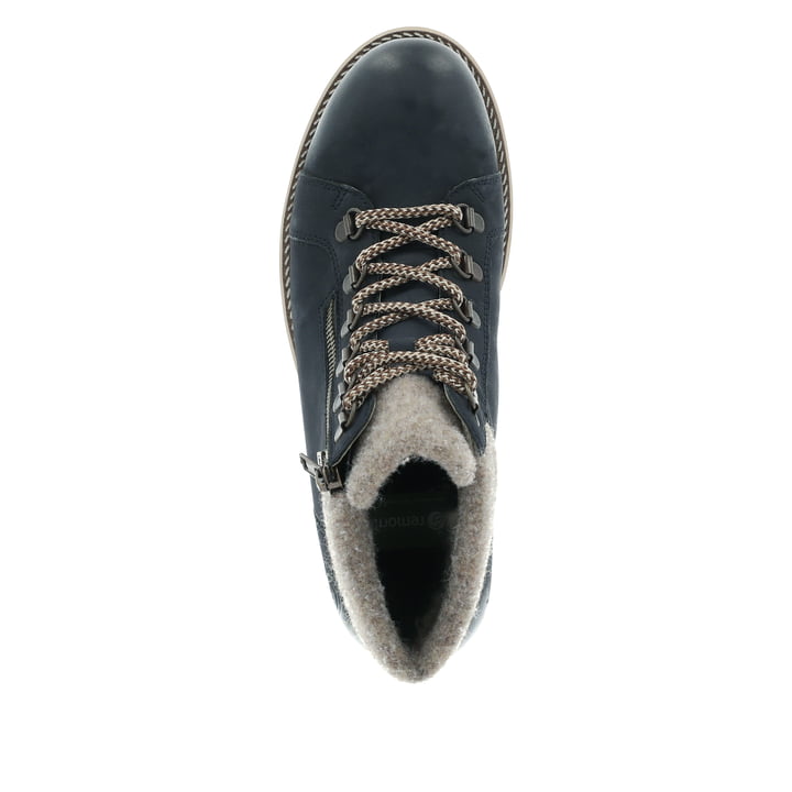 Remonte Artikelnummer D7478-14 remonte Damen Schnürstiefel dunkelblau-schwarz Cyber Monday