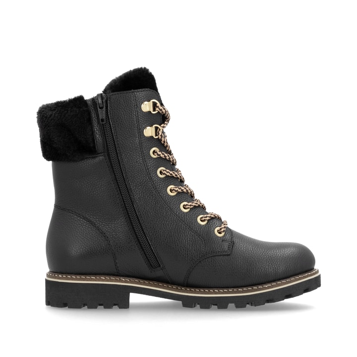 Remonte Artikelnummer D8481-02 remonte Damen Schnürstiefel tiefschwarz Osterangebot