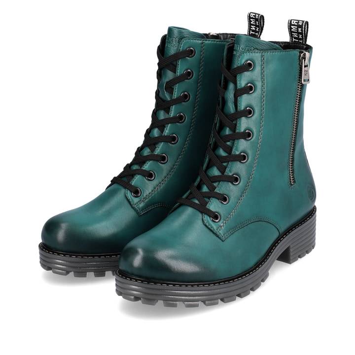 Remonte Artikelnummer D0W71-12 remonte Damen Schnürstiefel cyanblau Muttertagsangebot