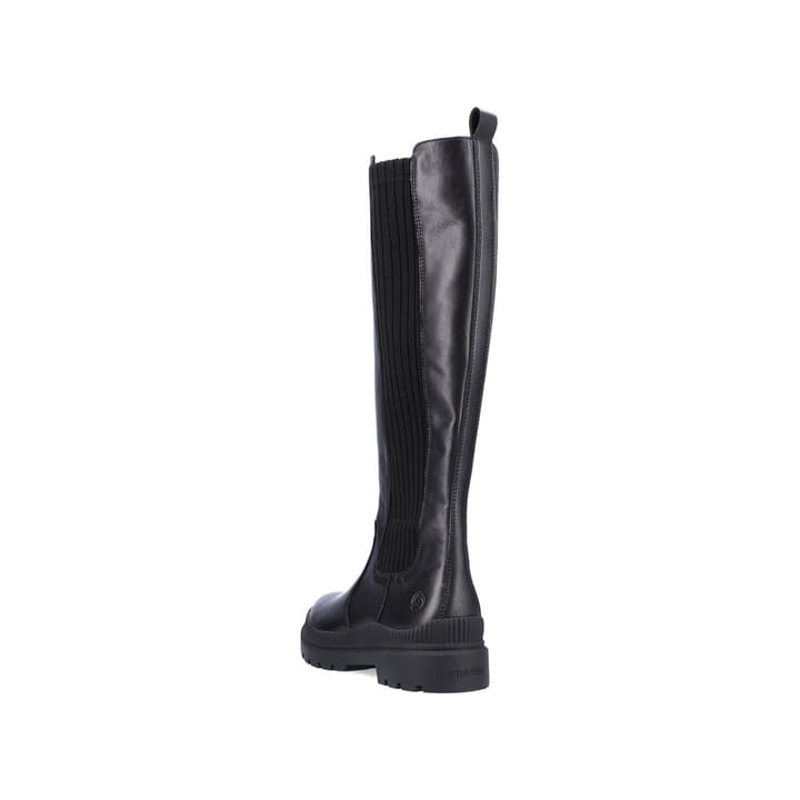 Remonte Artikelnummer D0C71-01 remonte Damen Hochschaftstiefel glanzschwarz Jubiläumsangebot