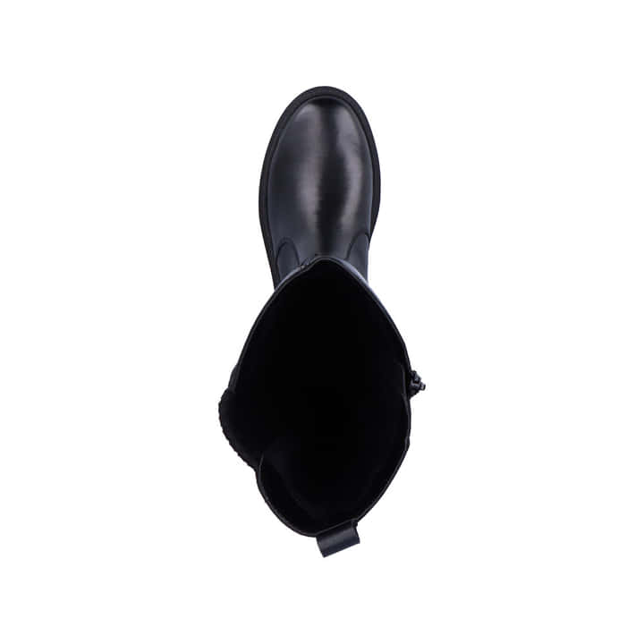 Remonte Artikelnummer D0C71-01 remonte Damen Hochschaftstiefel glanzschwarz Jubiläumsangebot