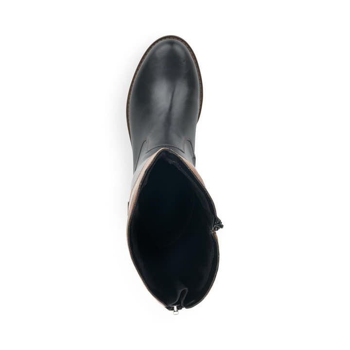 Remonte Artikelnummer R6581-02 remonte Damen Hochschaftstiefel nachtschwarz-nussbraun Blitzangebot