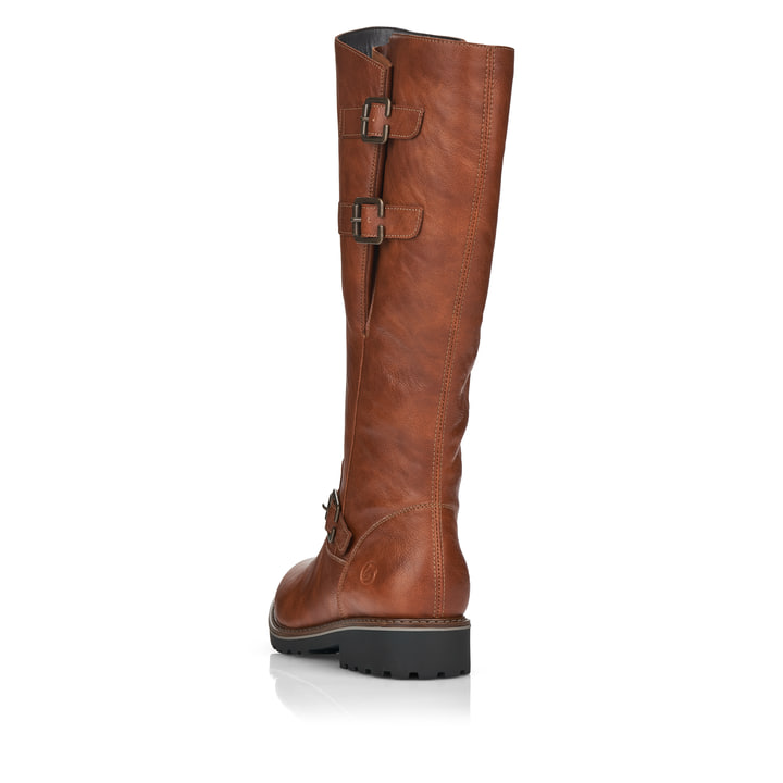 Remonte Artikelnummer R6590-22 remonte Damen Hochschaftstiefel kaffeebraun Tiefpreis