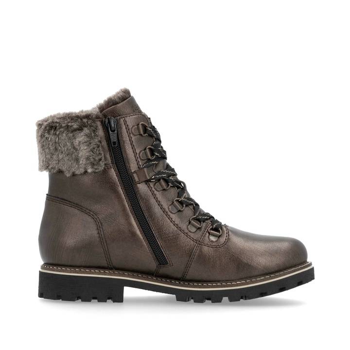Remonte Artikelnummer D8483-25 remonte Damen Schnürstiefel metallicbraun Kostenlose Rückgabe