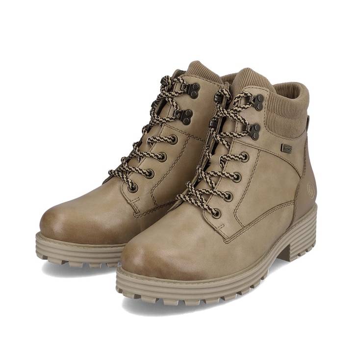 Remonte Artikelnummer D0W75-20 remonte Damen Schnürstiefel braunbeige