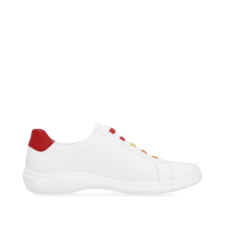 Remonte Artikelnummer D1E02-80 remonte Damen Schnürschuhe lilienweiß-kirschrot Letzte 2 Tage