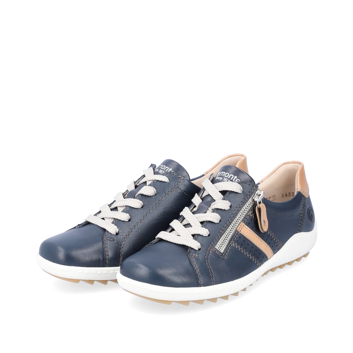 Remonte Artikelnummer R1432-14 remonte Damen Schnürschuhe atlantikblau