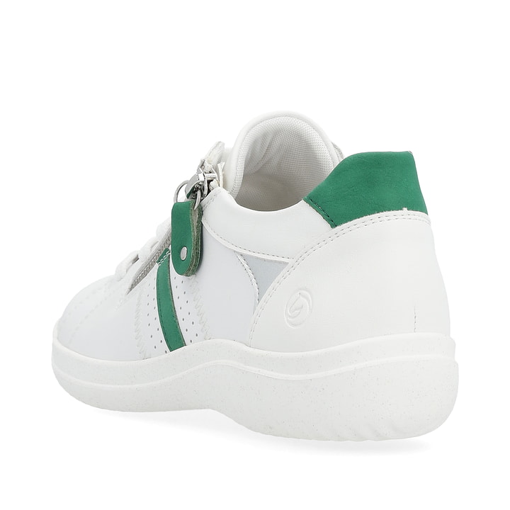 Remonte Artikelnummer D1E01-80 remonte Damen Schnürschuhe reinweiß-smaragdgrün Bis zu 50% Rabatt