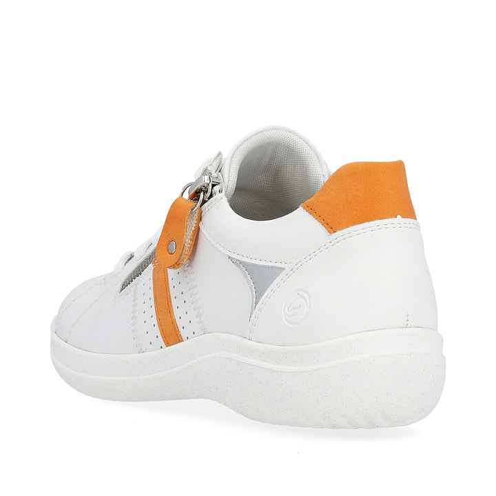 Remonte Artikelnummer D1E01-81 remonte Damen Schnürschuhe reinweiß-glutorange Bis zu 65% Rabatt