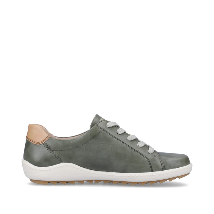 Remonte Artikelnummer R1432-52 remonte Damen Schnürschuhe schilfgrün-nougat Sonderangebot der Fabrik