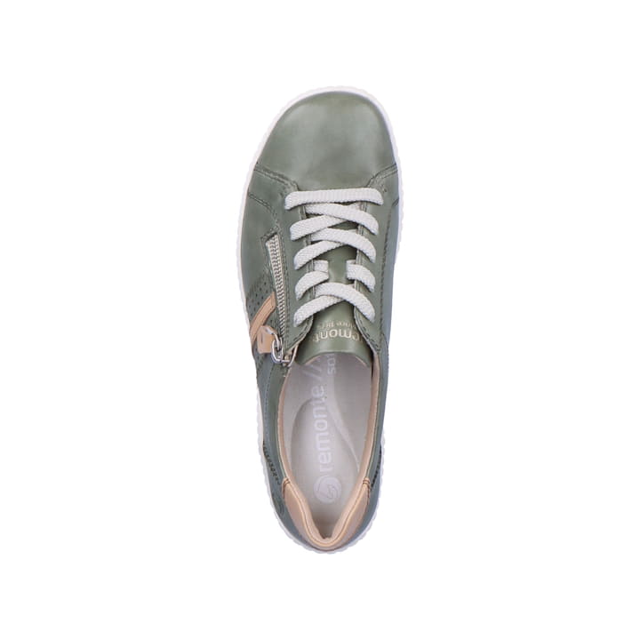 Remonte Artikelnummer R1432-52 remonte Damen Schnürschuhe schilfgrün-nougat Sonderangebot der Fabrik