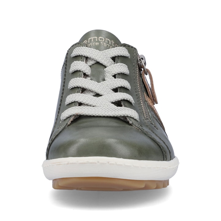 Remonte Artikelnummer R1432-52 remonte Damen Schnürschuhe schilfgrün-nougat Sonderangebot der Fabrik