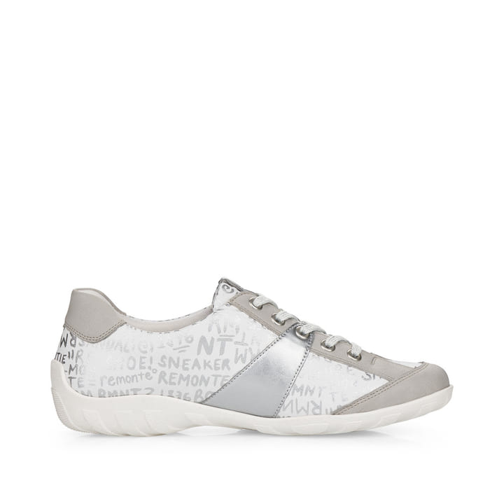 Remonte Artikelnummer R3403-80 remonte Damen Schnürschuhe mondgrau-metallic Vierteljährliche Förderung