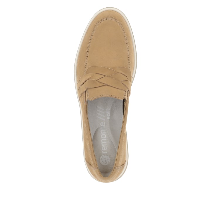 Remonte Artikelnummer D1H01-60 remonte Damen Loafers braunbeige Riesige Rabatte