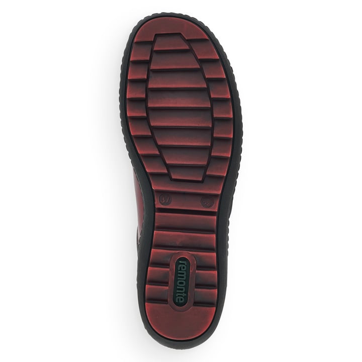 Remonte Artikelnummer R1477-35 remonte Damen Schnürschuhe bordeaux-schwarz 50% Rabatt mit kostenlosem Versand