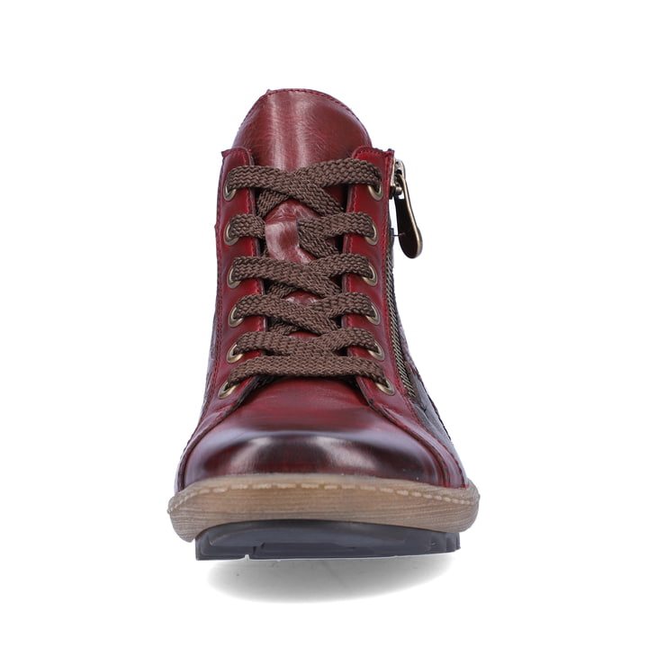 Remonte Artikelnummer R1467-35 remonte Damen Schnürschuhe himbeerrot Kostenloser Versand international