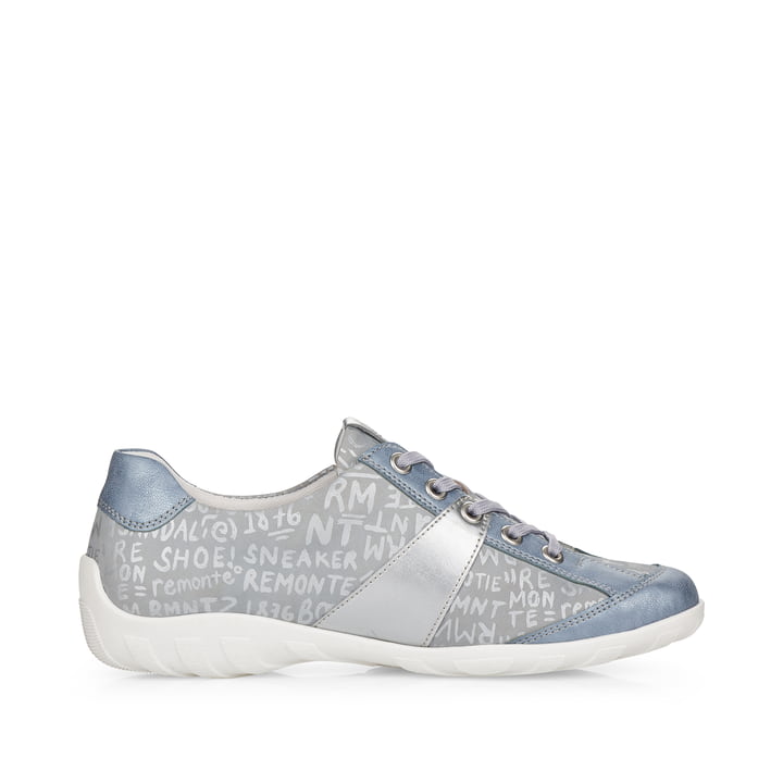 Remonte Artikelnummer R3403-14 remonte Damen Schnürschuhe himmelblau-metallic Im Verkauf