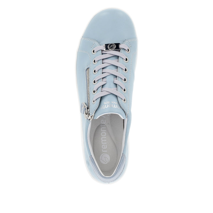 Remonte Artikelnummer D1E03-10 remonte Damen Schnürschuhe babyblau zollfrei