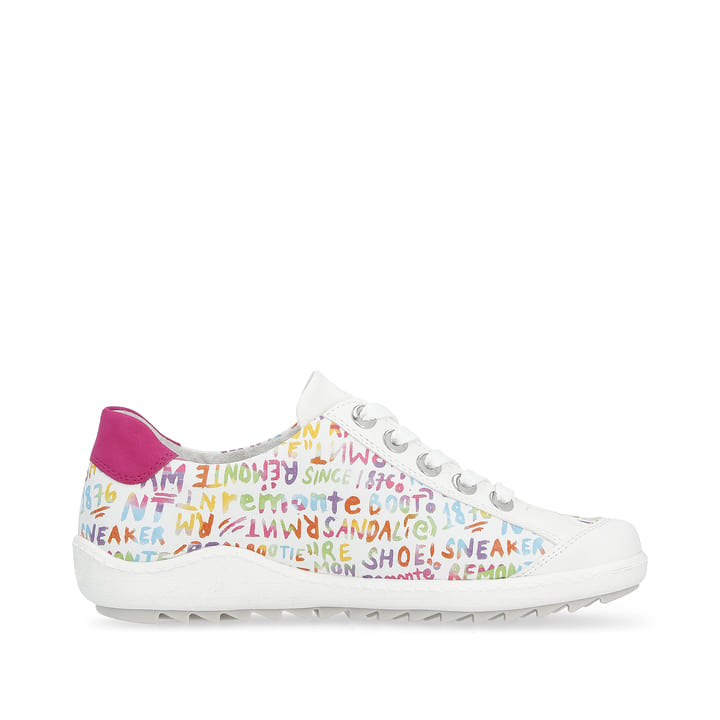 Remonte Artikelnummer R1402-80 remonte Damen Schnürschuhe multicolor-pink 50% Rabatt für begrenzte Zeit