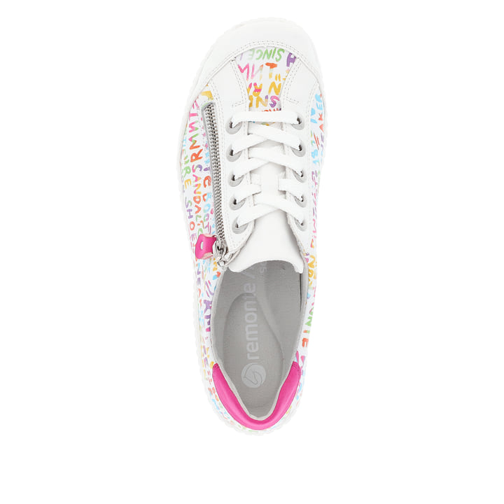 Remonte Artikelnummer R1402-80 remonte Damen Schnürschuhe multicolor-pink 50% Rabatt für begrenzte Zeit
