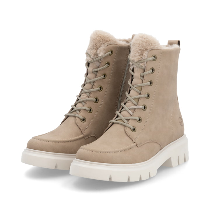 Remonte Artikelnummer D1W75-20 remonte Damen Schnürstiefel lehmbeige Verkauf